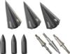 Bear Archery RazorHead VWS Single Bevel Broadhead Kit - Black