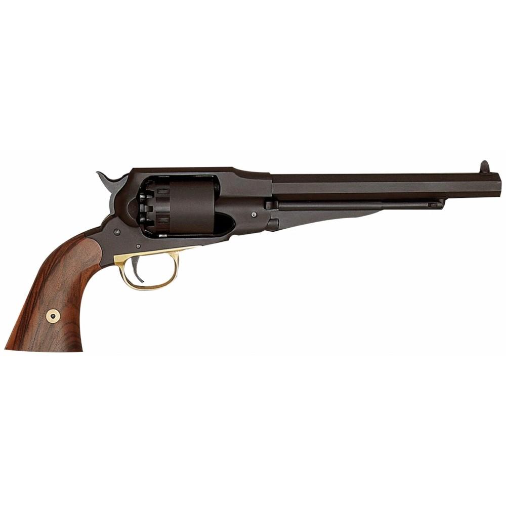 Pedersoli Remington Pattern Target Muzzleloading Handgun .44 Cal 6rd Capacity 7.5" Barrel Black with Wood Grips - Pedersoli