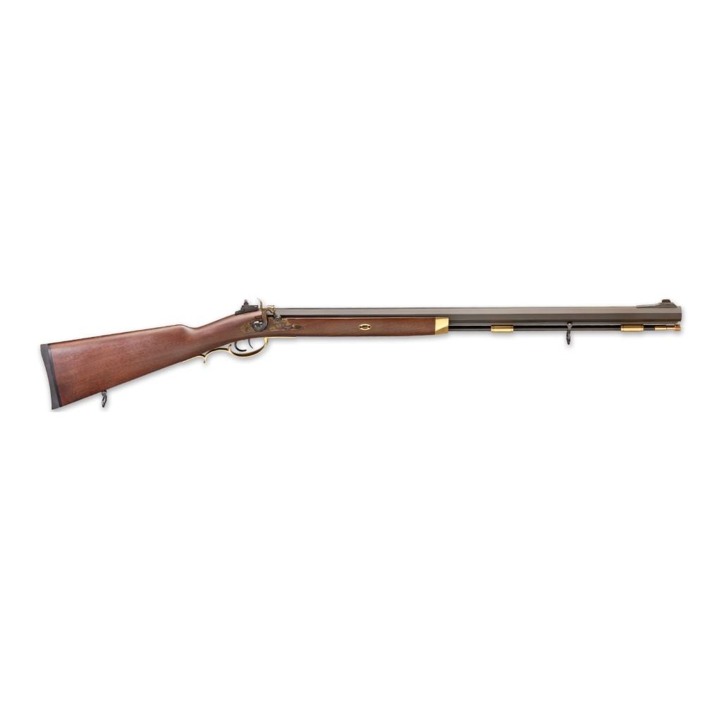 Pedersoli Traditional Hawken Hunter Muzzleloading Rifle .50 cal Single Shot Capacity 18.375" Barrel Walnut - Pedersoli