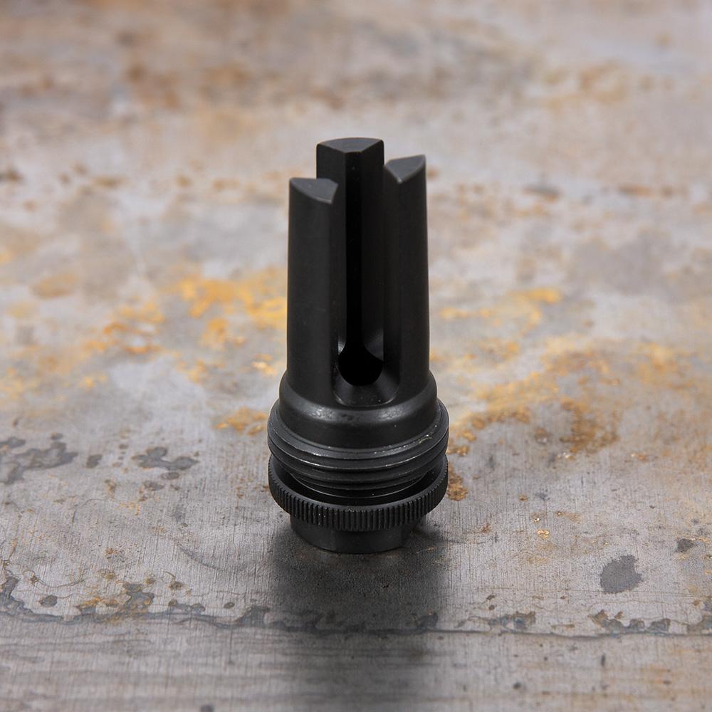 SilencerCo ASR Flash Hider M15x1 .30 cal Black - SilencerCo