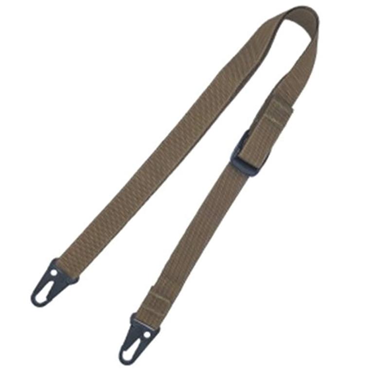 TacShield Sport Ridge 2 Point Rifle Sling 1" Wide HK Snap Hooks Coyote Brown - TacShield