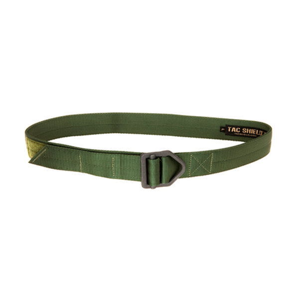 TacShield Tactical Riggers Belt 1.75" L 38" - 42" OD Green - TacShield