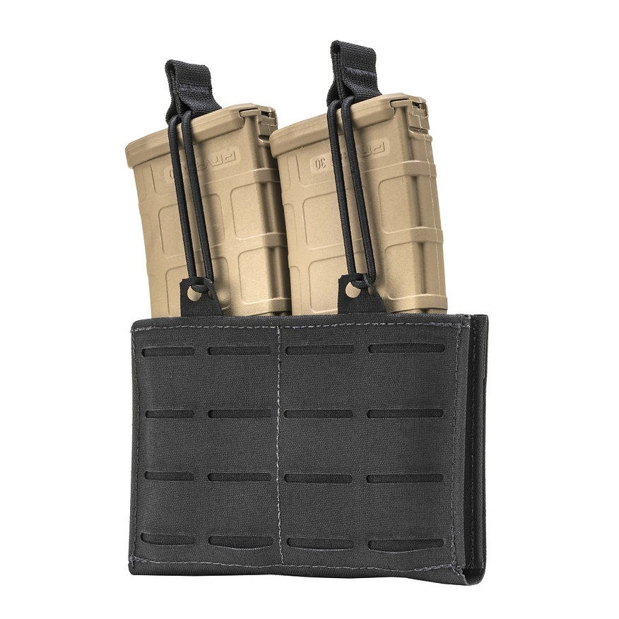 TacShield RZR Molle Double Rifle Magazine Pouch Black - TacShield