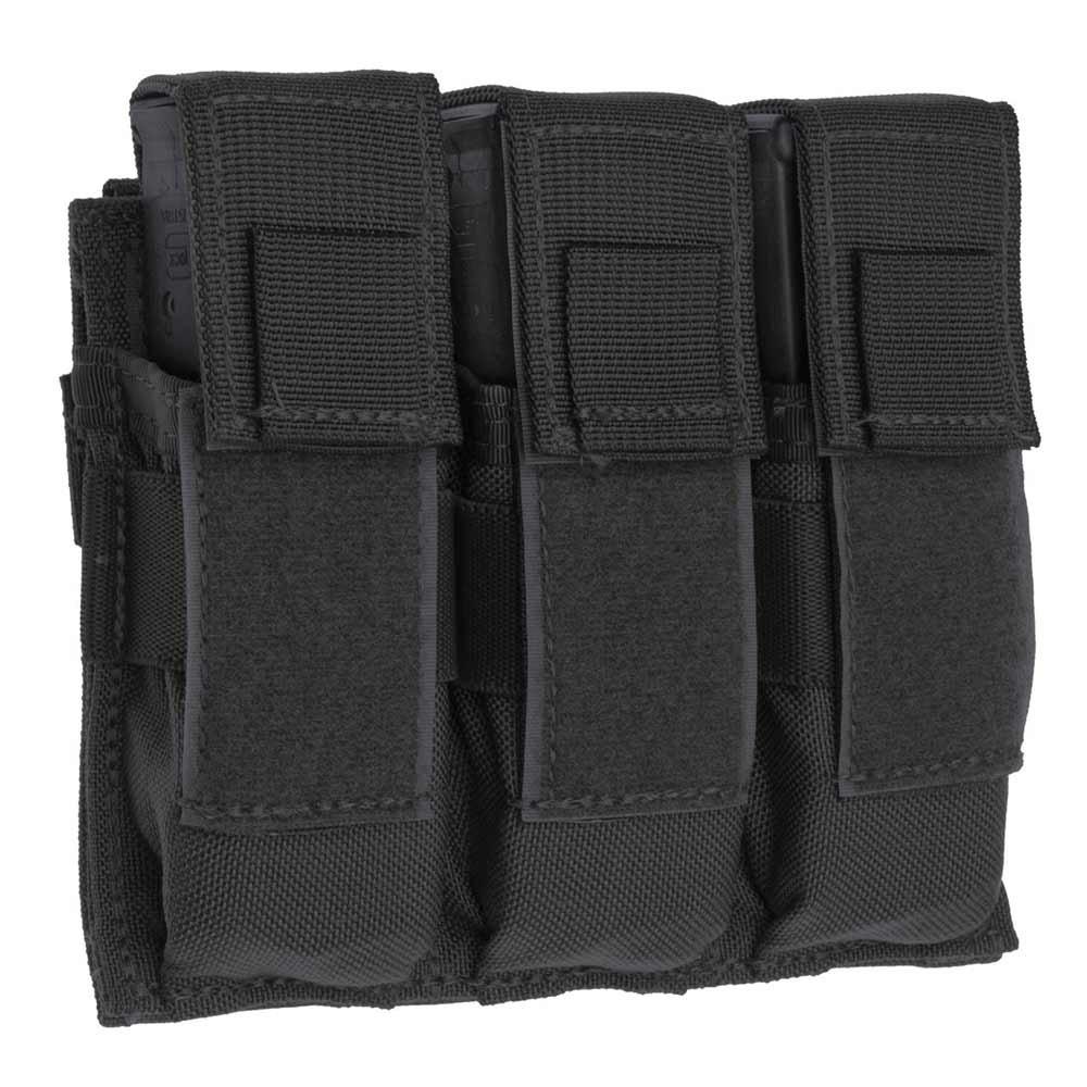 TacShield Triple Universal Pistol Molle Pouch-Black