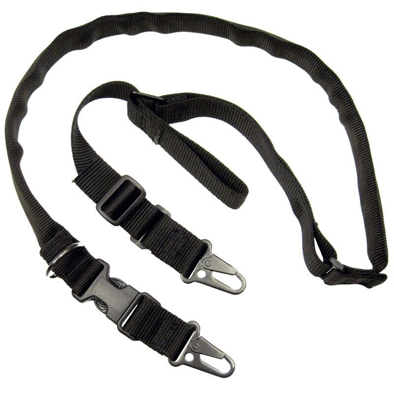 TacShield Warrior 2n1 Sling with HK Snap Hook 1.25" Black - TacShield