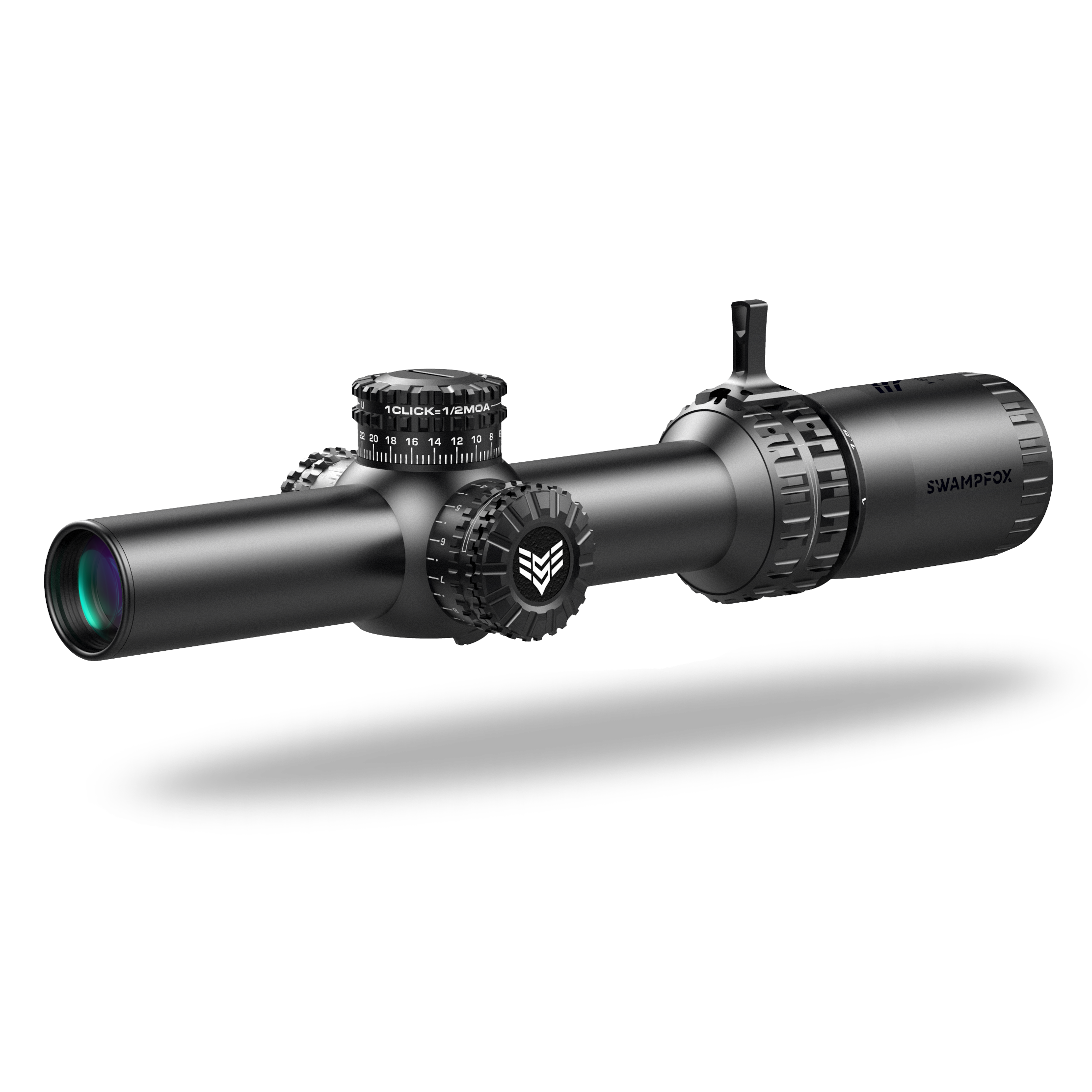 Swampfox Arrowhead LPVO Series Rifle Scope 1-8x24 30mm SFP