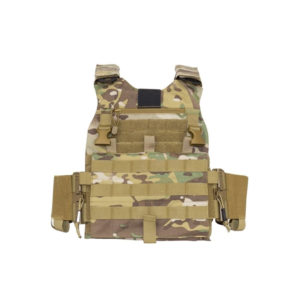 Guard Dog Trakr Plate Carrier Multicam with Front Placard - Guard Dog Body Armor