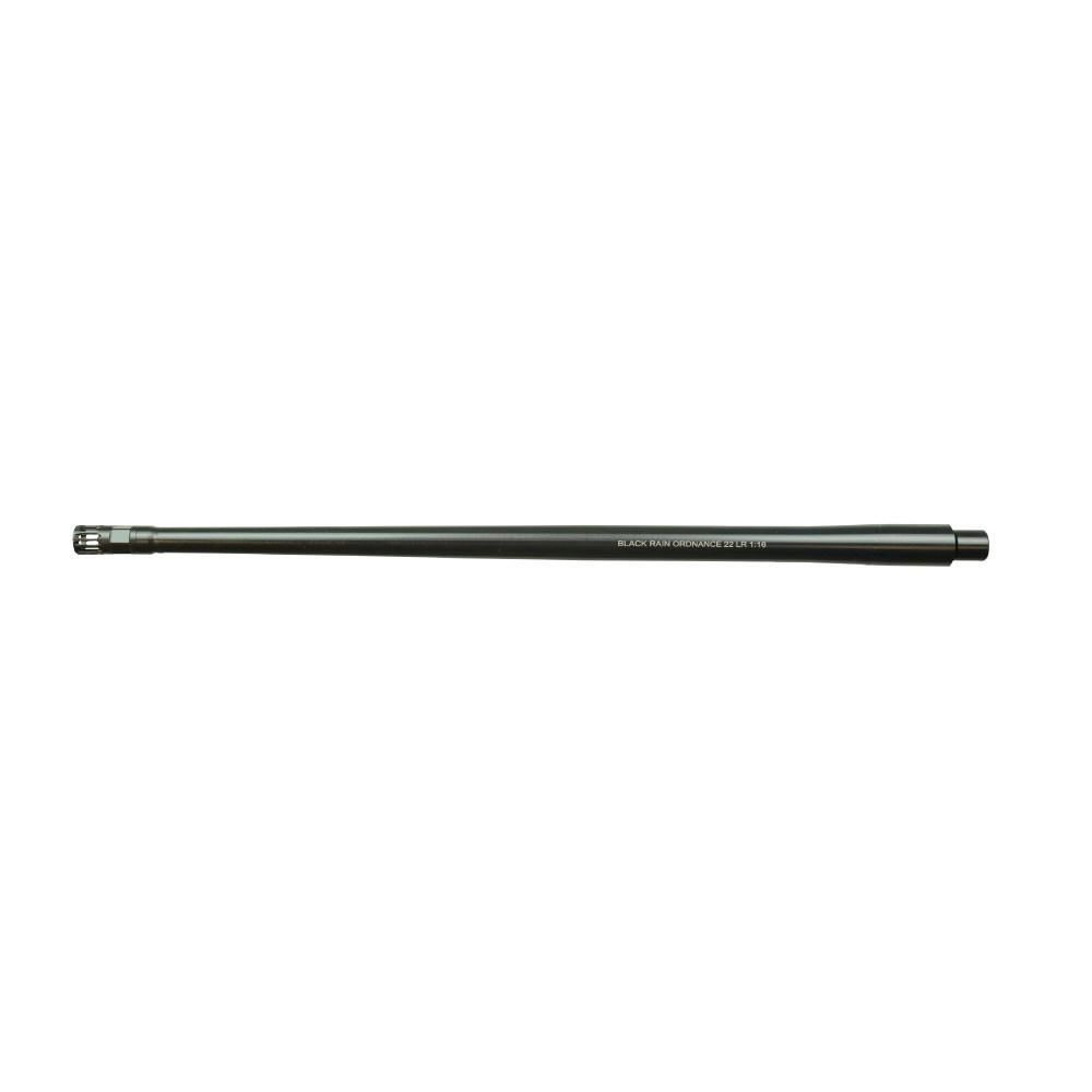 Black Rain Ordnance BRO-22 1/2x28 Threaded Barrel .22 LR 18" Black with A2 Thread Protector - Black Rain Ordnance