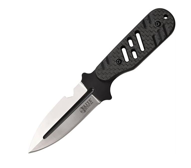 Master Cutlery Elite Tactical Minion Dagger 2 3/4" Blade Black - Master Cutlery