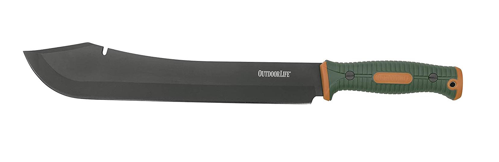 Master Cutlery Outdoor Life Camp Machete 11" Blade Orange and Green - Master Cutlery