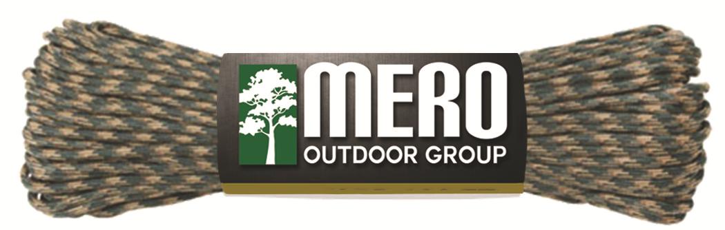 Mero 550 Paracord - 100' 550 lb Camo Pattern - Mero Outdoor Group