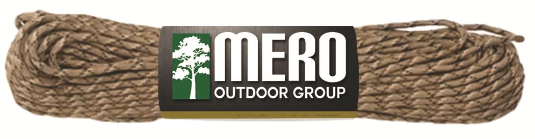 Mero 550 Paracord - 100' 550 lb Desert Camo  - Mero Outdoor Group