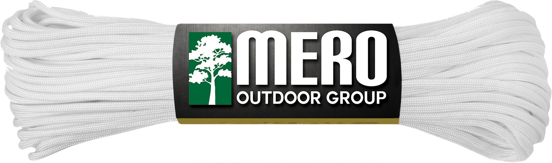 Mero 550 Paracord - 100' 550 lb White - Mero Outdoor Group