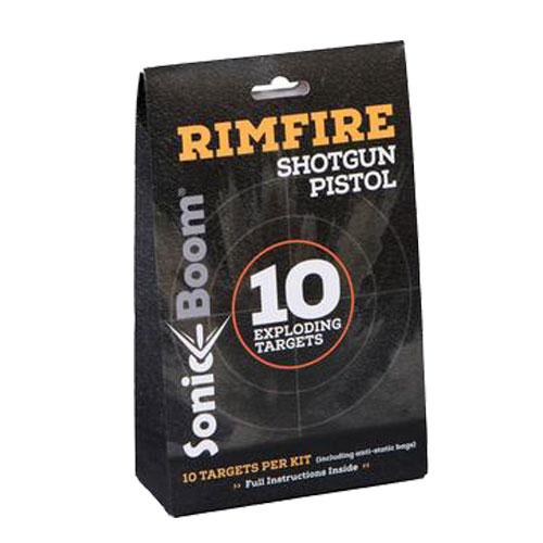 Sonic Boom Exploding Rimfire Target 10/pk - Sonic Boom