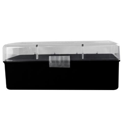 Berry's #414 WSM Ammo Clear Ammo Box with Black Base 50/rd - Berry's Mfg