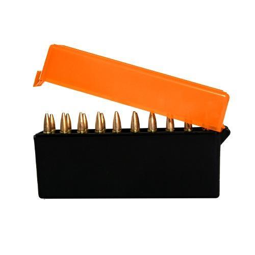 Berry's 209 Ammo Box for .243/6.5/.30-06 - 20/rd Orange/Black - Berry's Mfg