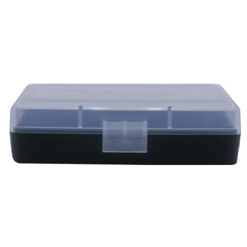 Berry's Bullets 401 9mm Luger/380 Auto (ACP) Ammo Box - 50 Rounds -  Clear/Black - Clear/Black