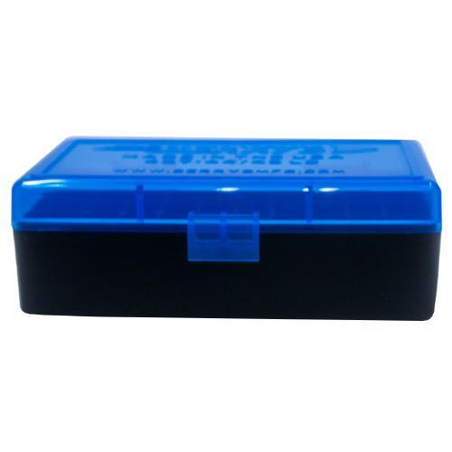 Berry's Ammo Box #407 - .44 cal 50/rd Blue/Black - Berry's Mfg