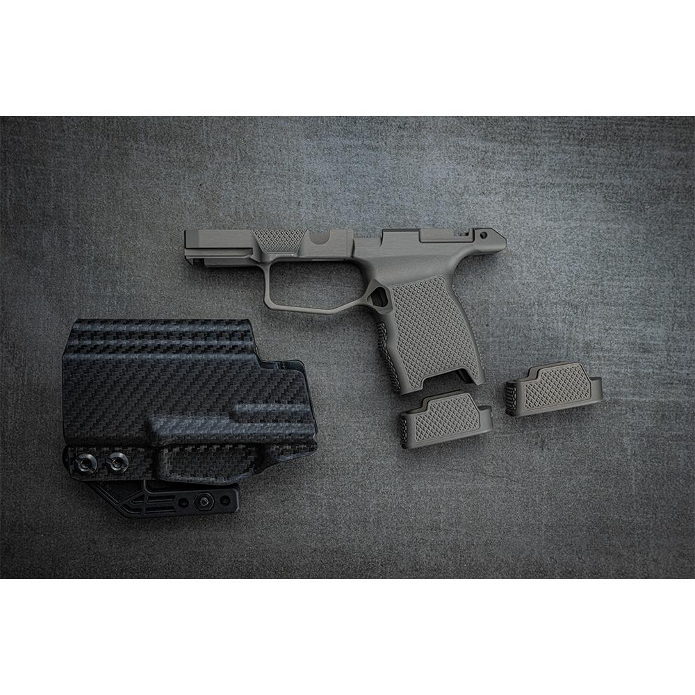 Juggernaut JT P365 Grip Module with No Safety and Two 10rd XL Base Plates Black - Juggernaut Tactical