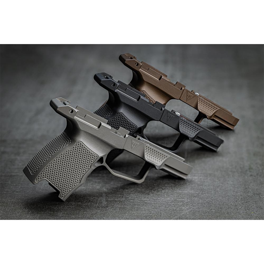Juggernaut JT P365 Grip Module with Safety and Two 12 XL Base Plates Black - Juggernaut Tactical