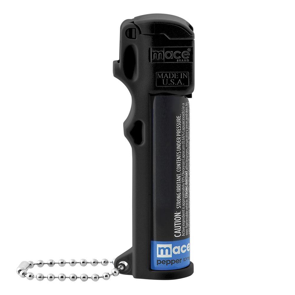 Mace Pepper Spray Police Model 12' Range - Black - Mace