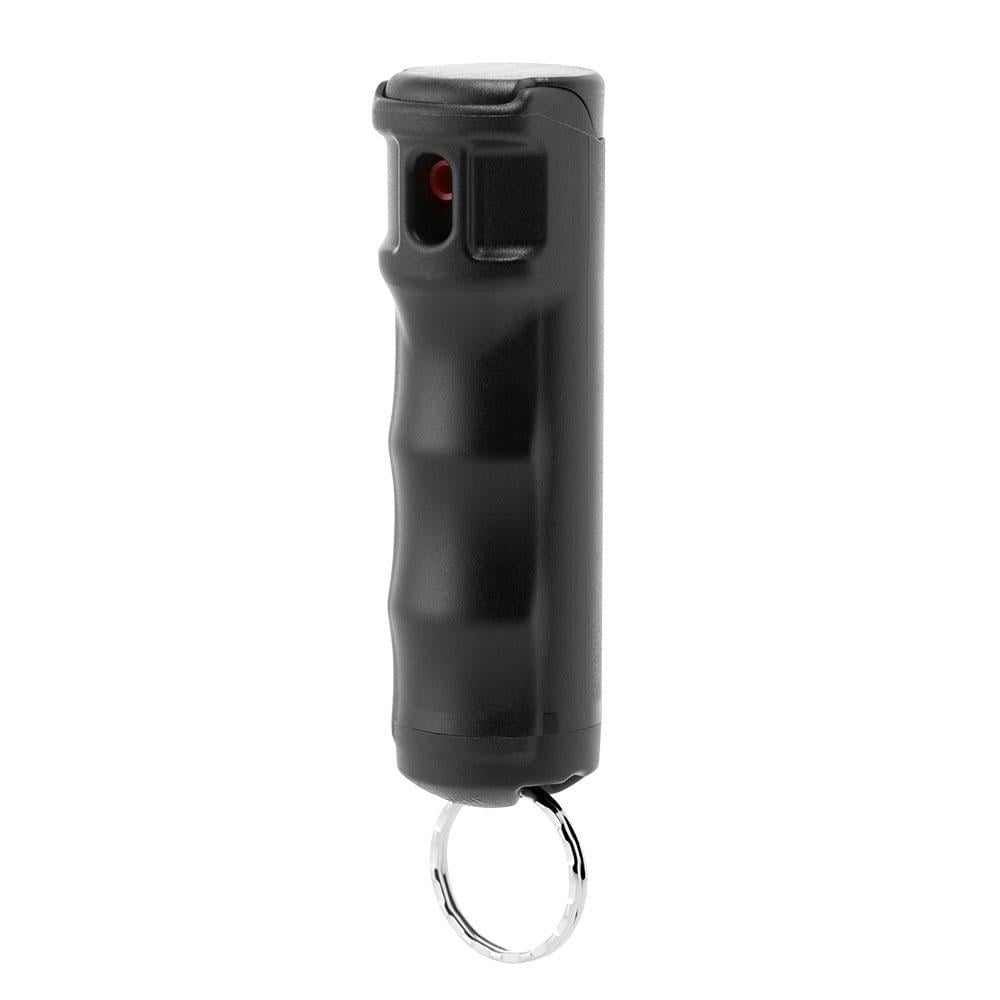 Mace Compact Pepper Spray Black Hard Case 12' Range - Black - Mace