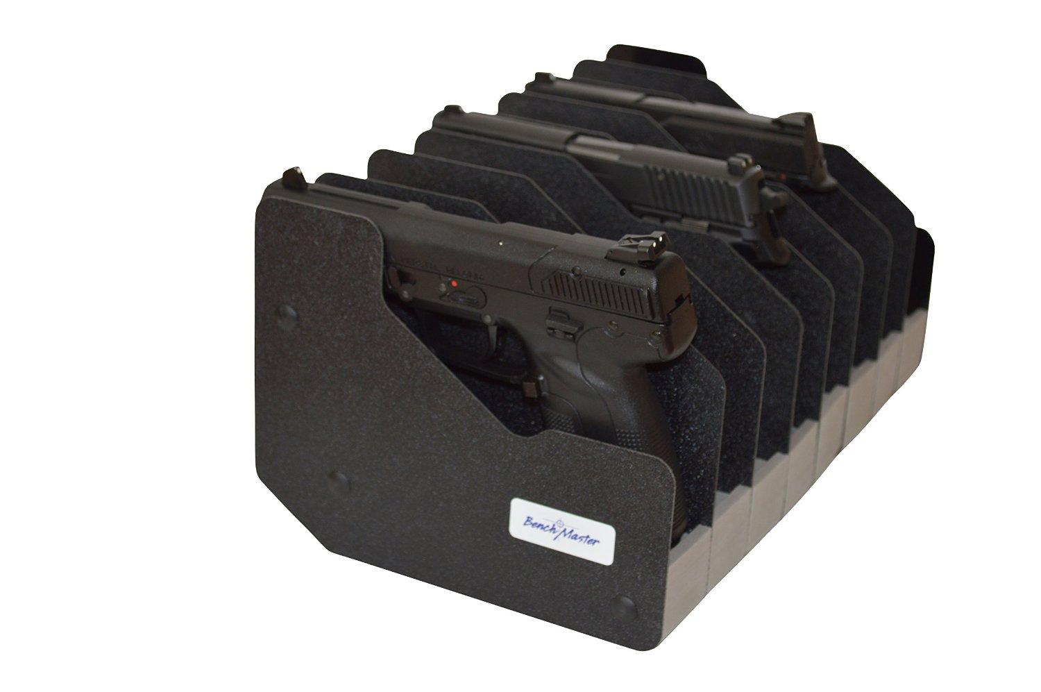 Benchmaster Weapon Rack Eight Gun Pistol Rack - Benchmaster