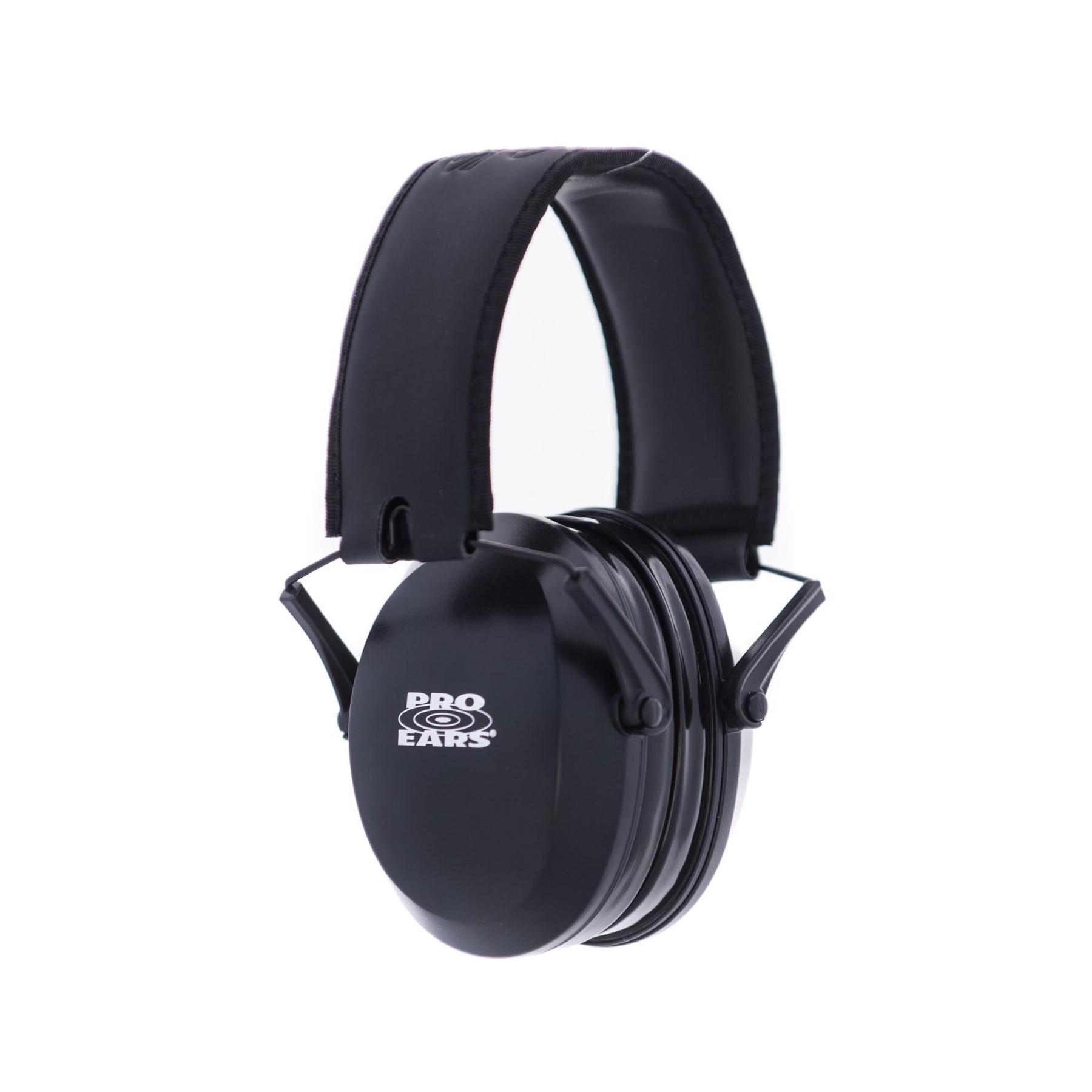 Pro Ears Ultra Gel Black 22 Passive Earmuffs 22dB Black - Pro Ears