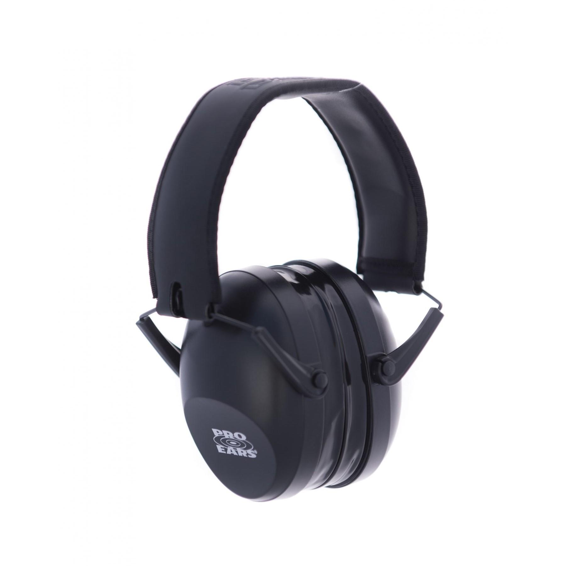 Pro Ears Ultra Gel Black 25 Passive Earmuffs 25dB Black - Pro Ears