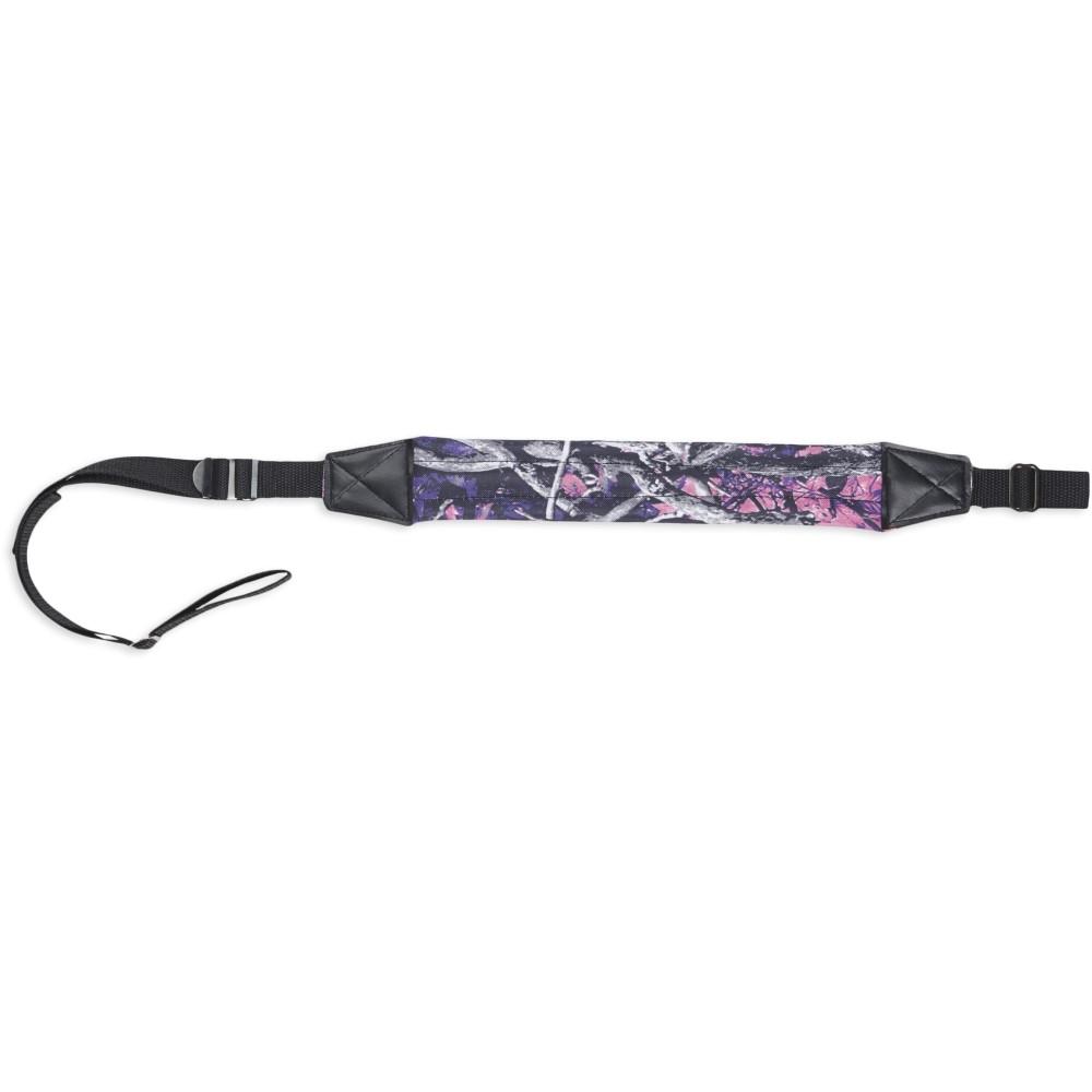 Bulldog Case Deluxe Padded 1" Rifle Sling Pink Xtra Camo - Bulldog