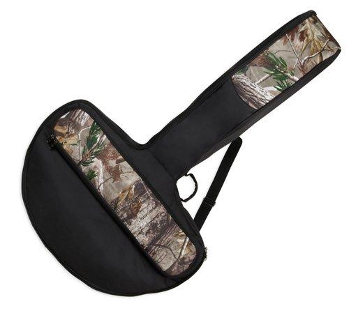 Compact Cross Bow Case - Black with camo- 41" x 25" - Bulldog