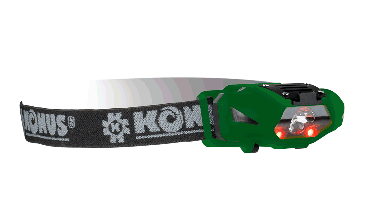 Konus Konusflash-5 Adjustable LED Headband Headlamp 60 Lumens - Konus Optics