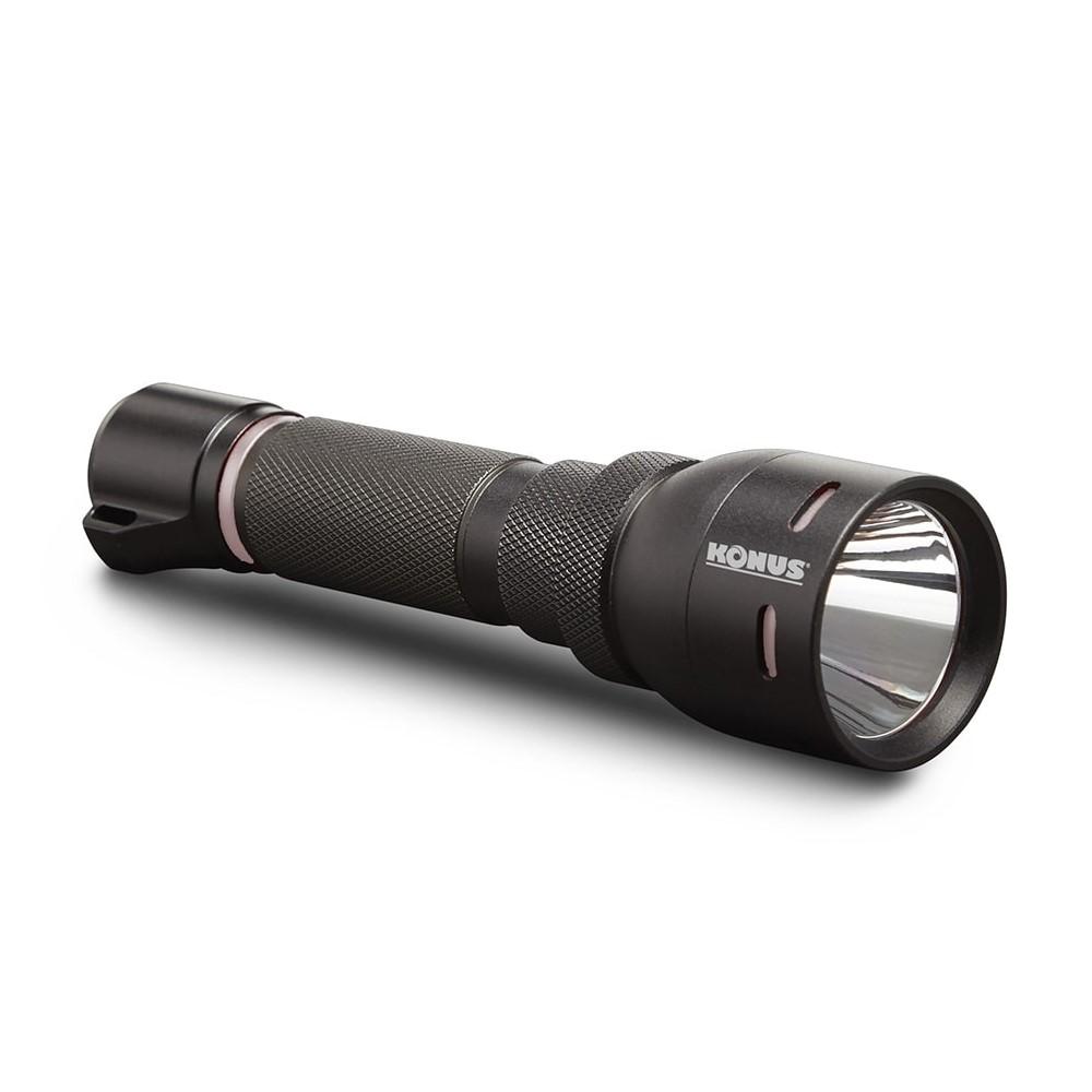 Konus Konuslight RC-6 Tactical Flashlight 800 Lumens Black Rechargeable - Konus Optics