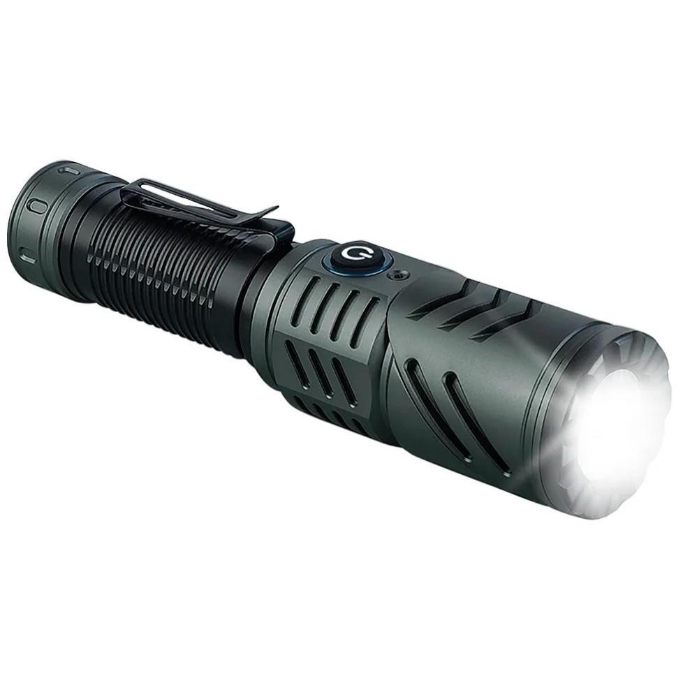 Konus KonusLight-2K Flashlight 1500 Lumen Recharge 2500 Lumen Turbo Rotate - Konus Optics