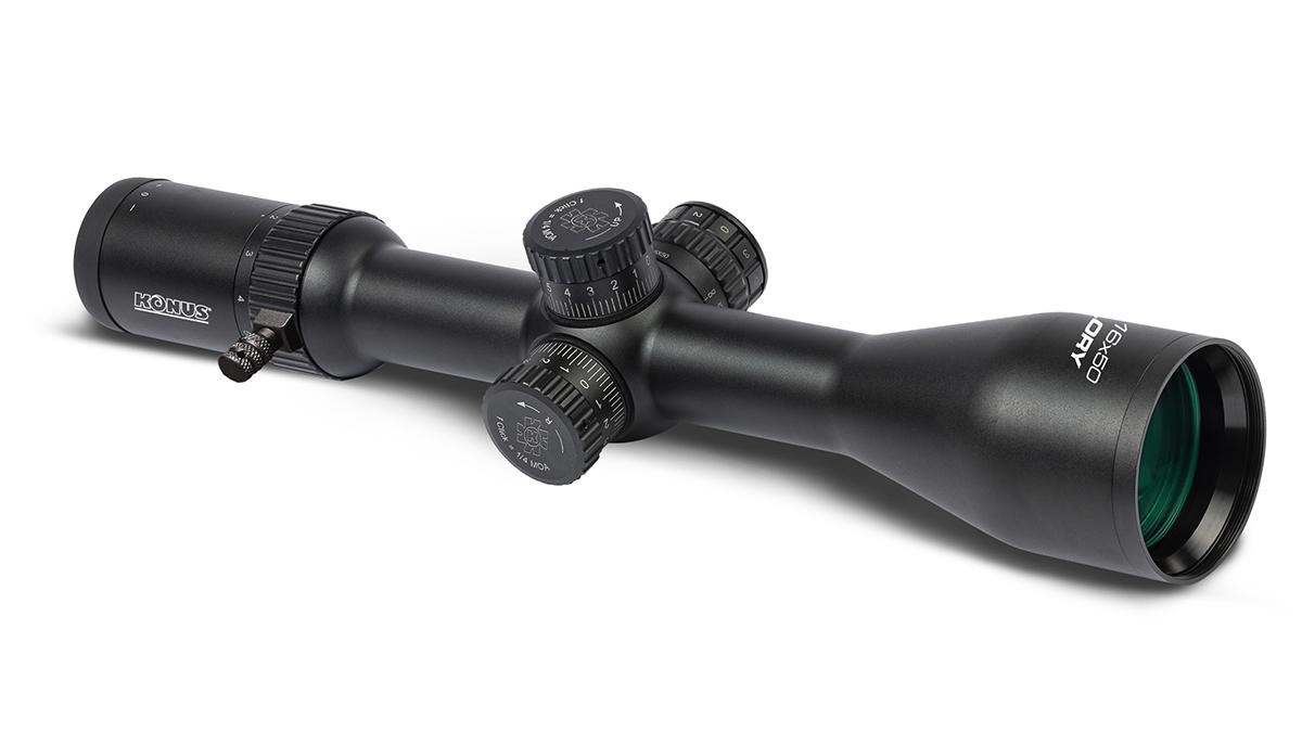 Konus Glory Rifle Scope - 2-16x50mm FFP 30mm German #4 Illum - Konus Optics