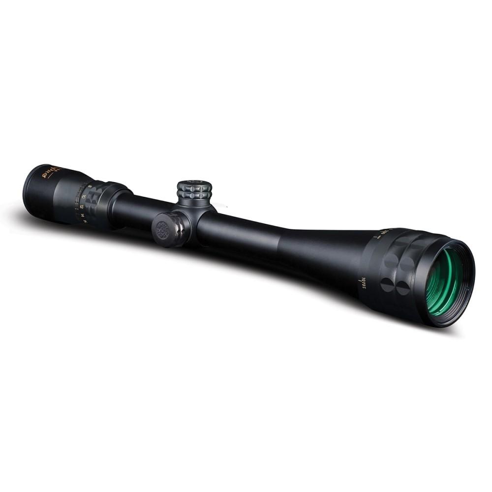 KonusPro Rifle Scope - 6-24x44mm Engraved Mil-Dot reticle Matte Black