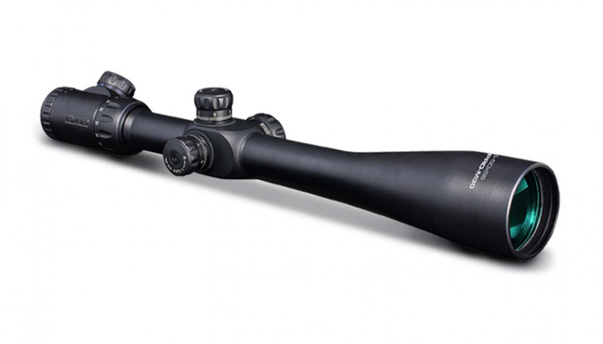 Konus KONUSPRO M30 Rifle Scope - 12.5x-50x56mm 30mm SFP Engraved Dual Illum 1/2 Mil-Dot Black Matte - Konus Optics