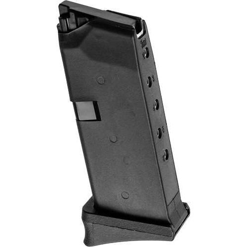 KCI USA Glock 43 Handgun Magazine 9mm Luger 6/rd Black with Grip Extender - KCI USA