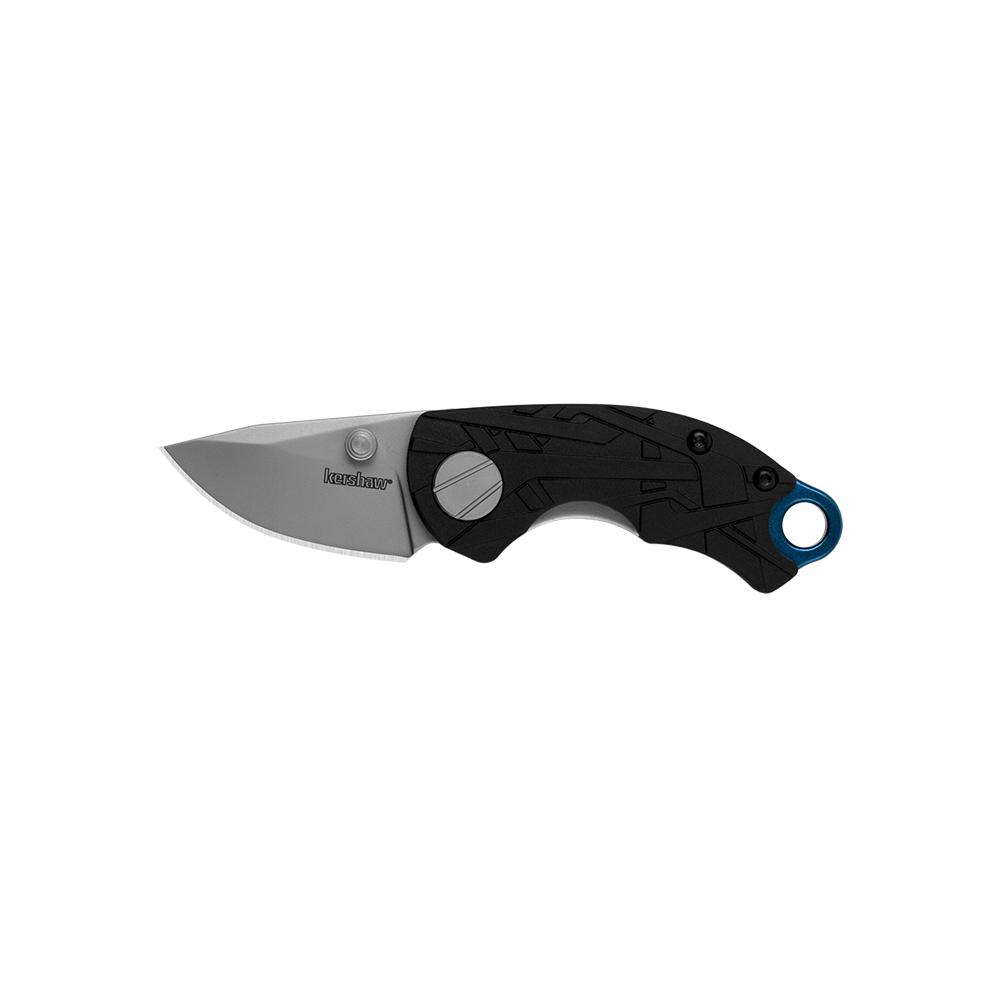 Kershaw Hub Aftereffect Folding Knife 1-7/10" Drop Point Blade Black - Kershaw