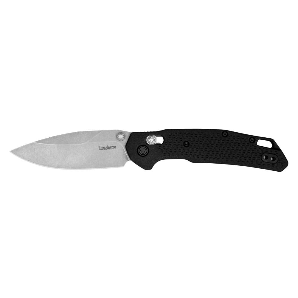 Kershaw Heist Folding Knife 3-1/5" Clip Point Blade Black - Kershaw