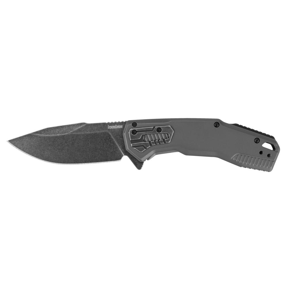 Kershaw Cannonball Folding Knife 3-1/2" Drop Point Blade Grey - Kershaw