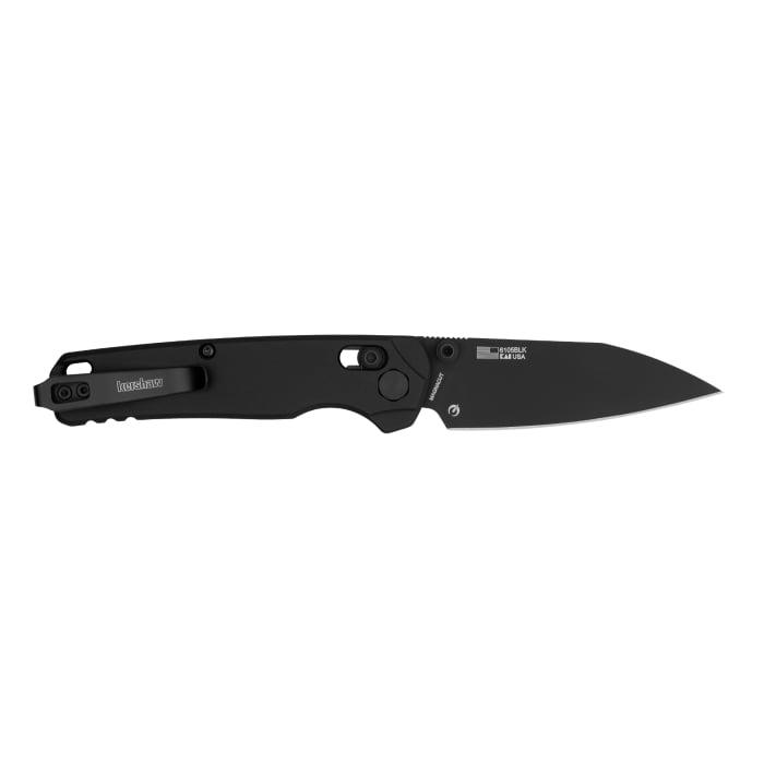 Kershaw Bel Air Folding Knife 3-1/10" Reverse Tanto Blade Black - Kershaw