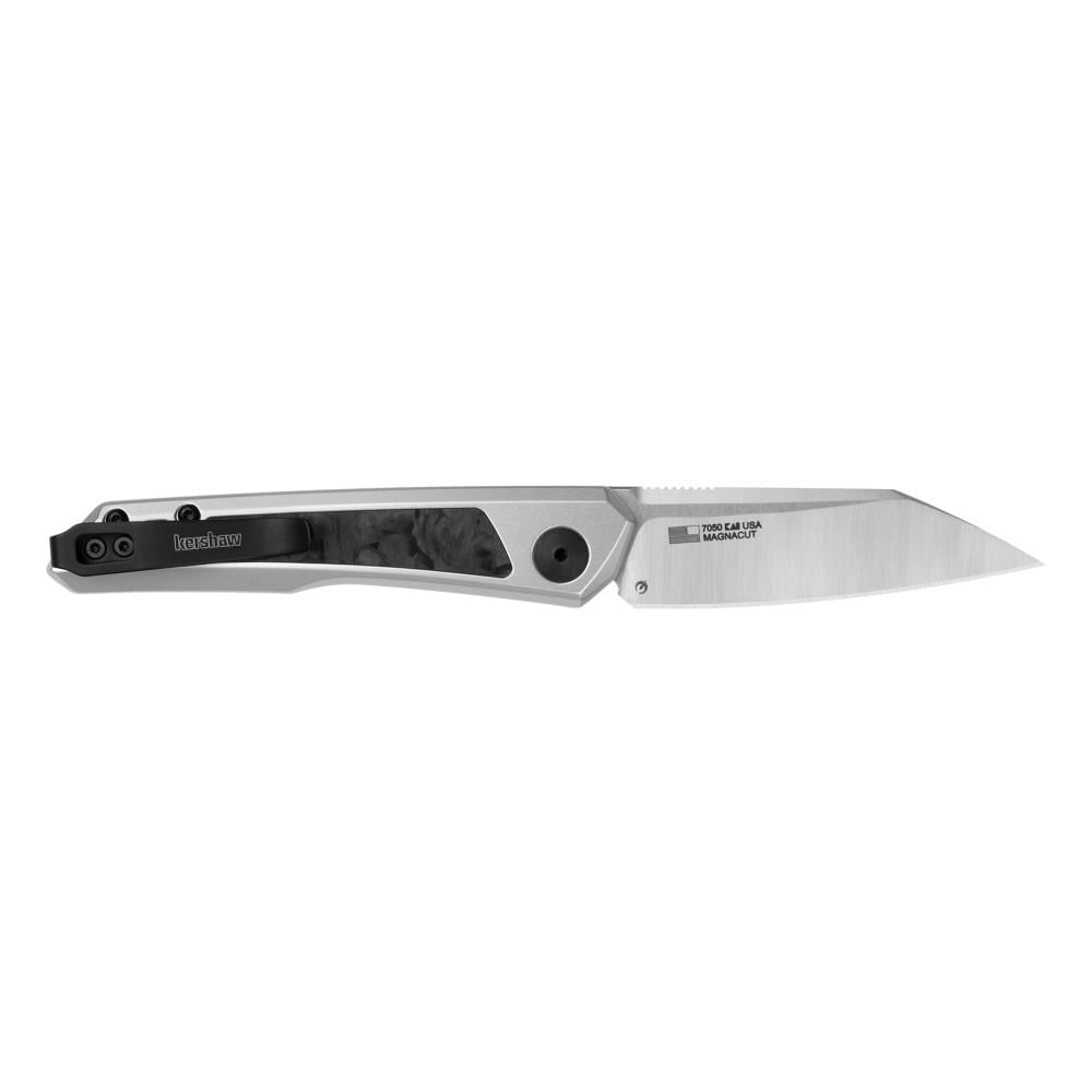 Kershaw Launch 20 Automatic Folding Knife 3" Reverse Tanto Blade Silver and Black - Kershaw