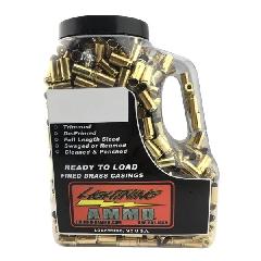 Lightning Ammo Reman. Cleaned & Polished Brass .38 Spl 500/ct Jug - Lightning Ammo