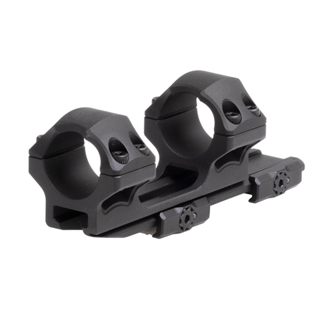 Leapers 1-Piece UTG ACCU-SYNC QR Cantilever Mount 1" Medium 34mm Offset - Matte Black - Leapers