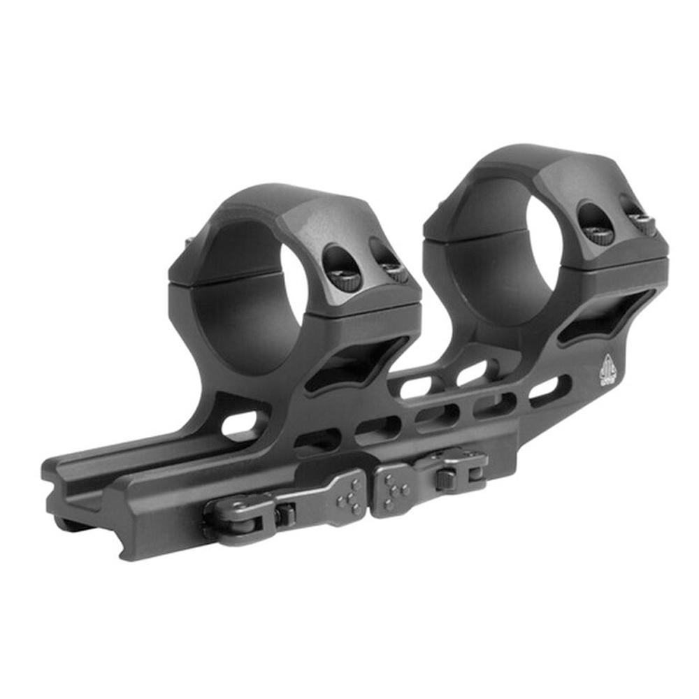 Leapers UTG ACCU-SYNC QR Cantilever Mount 30mm High w 34mm Offset - Matte Black - Leapers