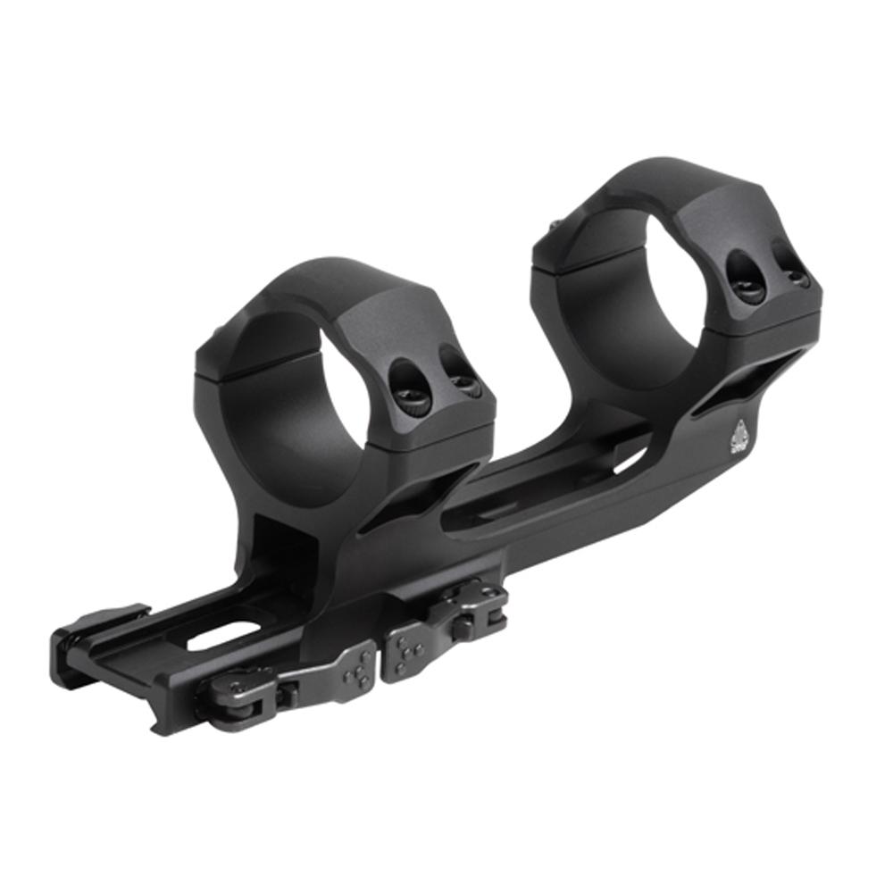 Leapers UTG ACCU-SYNC QR Cantilever Mount 34mm X-High w 70mm Offset - Matte Black - Leapers