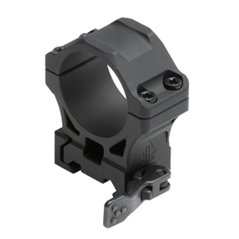 Leapers 2-Piece UTG ACCU-SYNC QR 30mm Medium Picatinny Style Scope Rings - Matte Black - Leapers