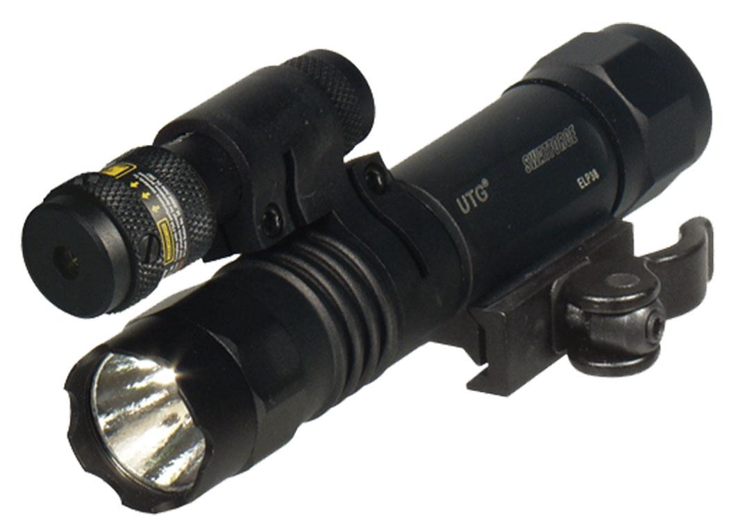 Leapers LED Tactical Red Laser Flashlight Combo - Leapers