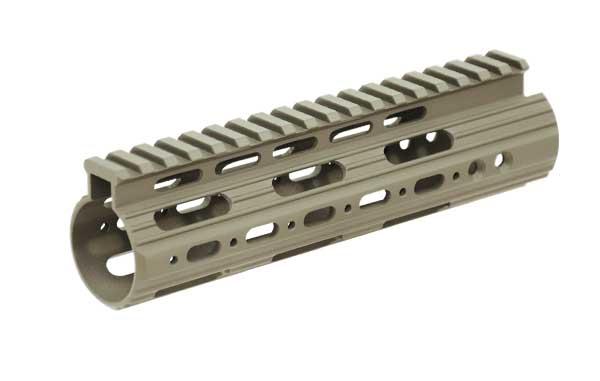 Leapers UTG Pro AR-15 7inch Super Slim Free Float Handguard-FDE Cerakote - Leapers